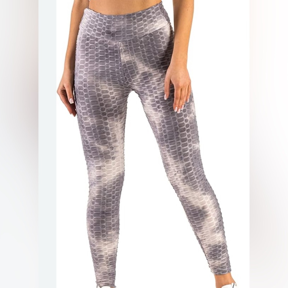 🐣Chic Gray Patterned Women's Leggings